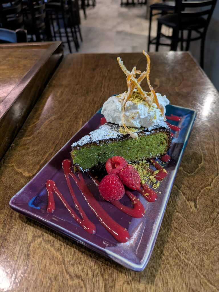 Pistachio cake